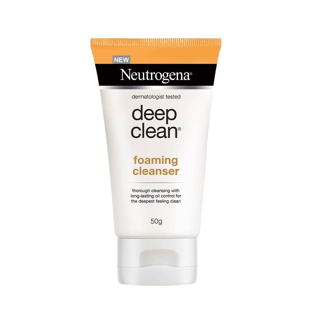 Neutrogena deep clean deals cream to foam cleanser